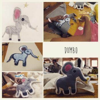 Instagram - Nous vous présentons Dumbo! _#zazabracadabra #dessinsdenfants #doudou #creation