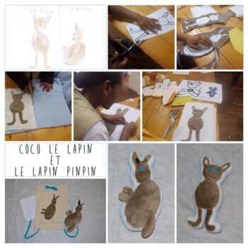 Instagram - Nous vous présentons deux compères _ Coco le lapin et le lapin pinpin! #zazabracadabra #dessinsdenfants #creations