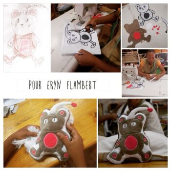 Instagram - Un doudou pour Eryn ! _#zazabracadabra #creationsuniques #dessins #doudou #enfants